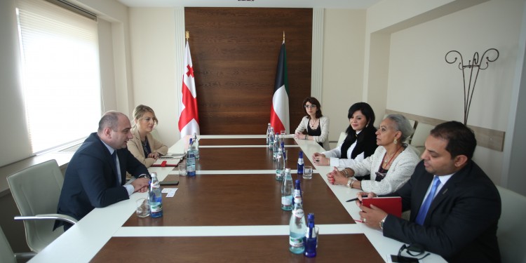 Meeting with Kuwait Princess Sheikha Hessa Saad al-Abdullah Al-Sabah