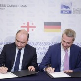 Georgian Business Ombudsman Meets with German Business Association Chairman