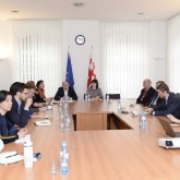Meeting with representatives of economic departments of Georgia-based embassies